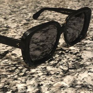 Oliver People’s Black Nella Polarized Sunglasses
